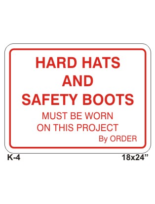 Hard Hats & Safety Boots Area