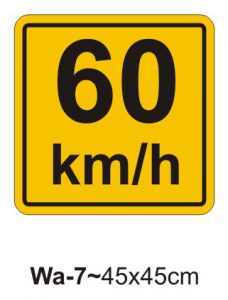 Speed Limit Sign