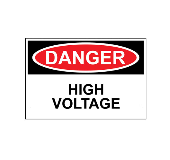 High-Voltage-sign